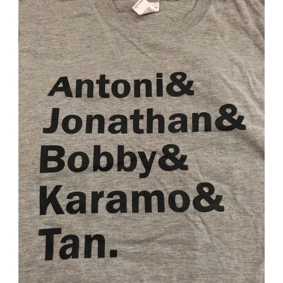 Queer Eye Fab Five Names Graphic Tee - Picture 3 of 4